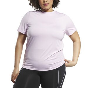 Reebok Identity Training Speedwick T-Shirt Pixel Pink Plus Size 3X